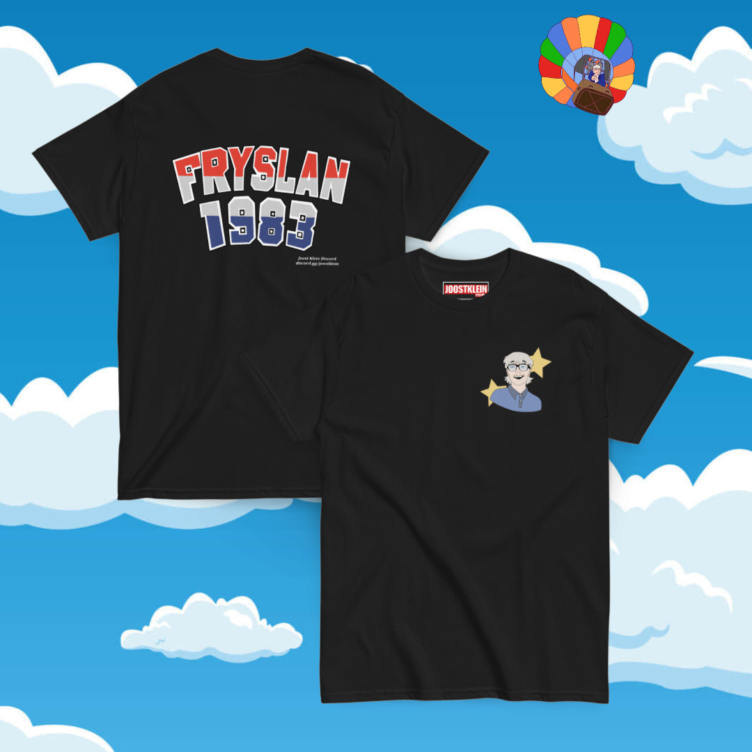 Fryslan Discord | Black | Unisex | Front + Back