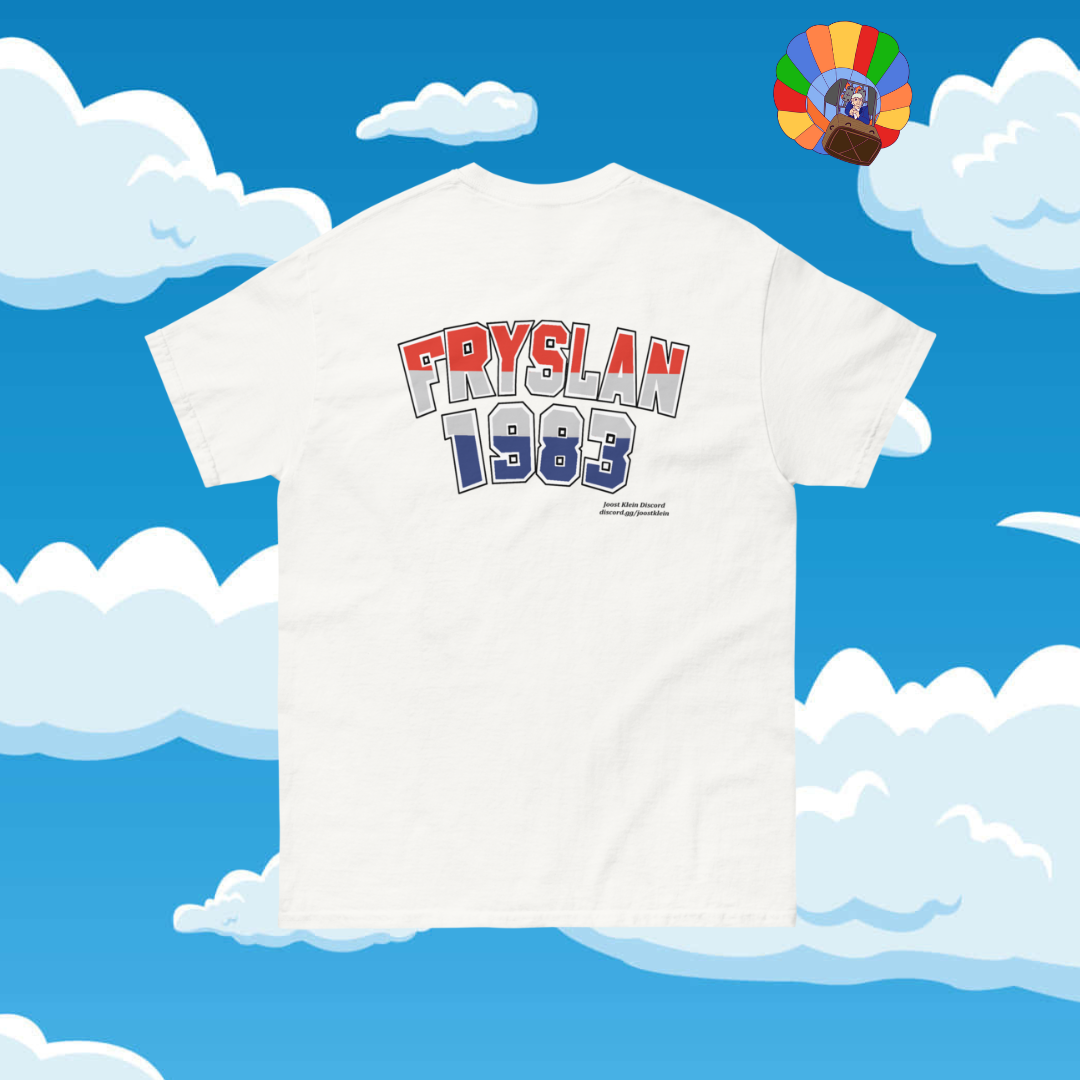 Fryslan Discord - white - Unisex classic tee